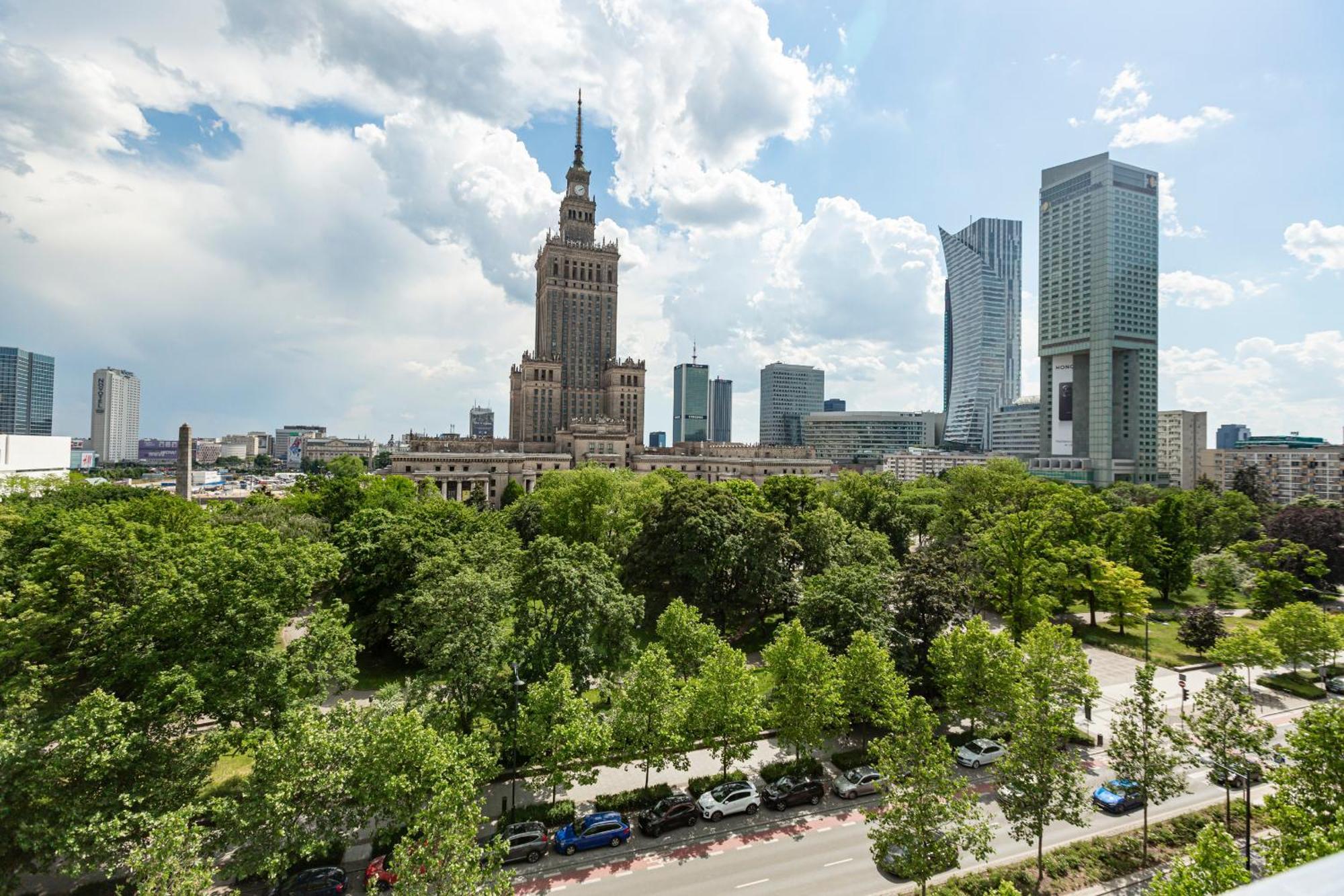 Swietokrzyska 30 - Bezplatny Parking - Widok Na Pkin - Better Lägenhet